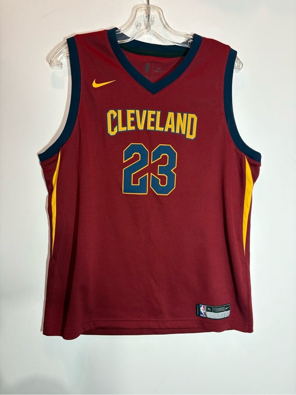 Nike Cleveland Cavaliers #23 Maroon Basketball Jersey